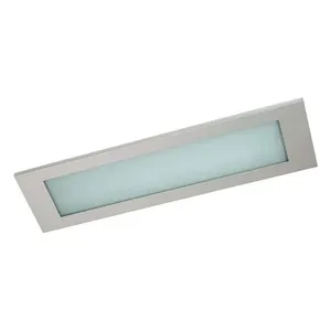 Luminária de embutir 2 lâmpadas 20W branca Pantoja