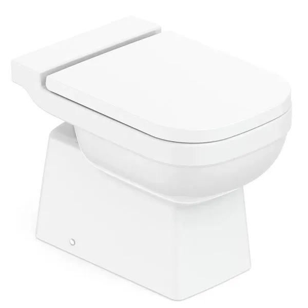 Kit Vaso Sanitário Convencional Elite Branco Brilhante Celite