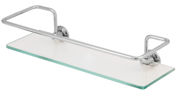 Porta Shamp Rt Inox/Vid 40Cmx10Cm Cx Hidrolar