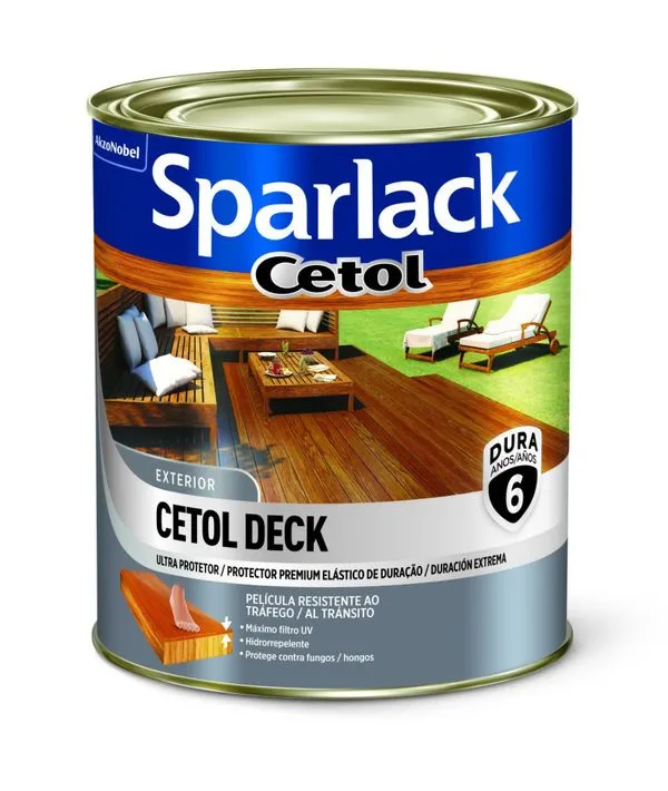 Verniz Sparlack Coral Cetol Deck Natural 900ml