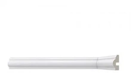 Rodameio Santa Luzia Poliestireno 448RM Branco 240X1,4X2,9Cm
