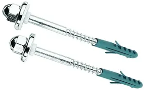 Parafuso Para FIxação de Tanque Esteves de Aço 1/4" 100mm Kit com 2 Unidades
