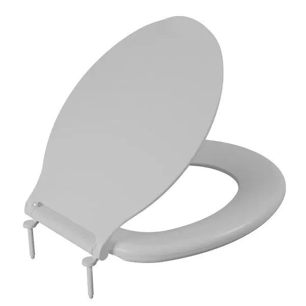 Assento Sanitário Oval Plus Astra Branco com Fixação Regulável Assento Sanitário Oval Plus Branco 1 Astra