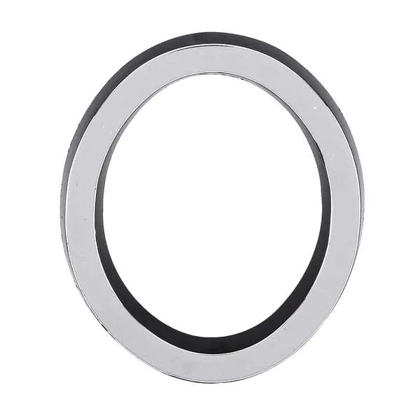 Número 0 Plástico Preto Cromado 4cm