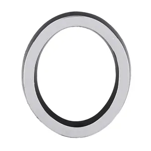 Número 0 Plástico Preto Cromado 4cm
