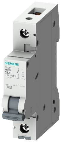 Disjuntor 5SL1 116-7MB Curva C 16A Monopolar 3KA 380/200VCA Siemens