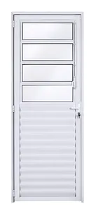 Porta Basculante Direita Vmb 210x80 Branco Fortsul Esquadrisul