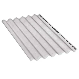 Telha Brasilit Ondulada de Fibrocimento 153x110cm 6mm Cinza