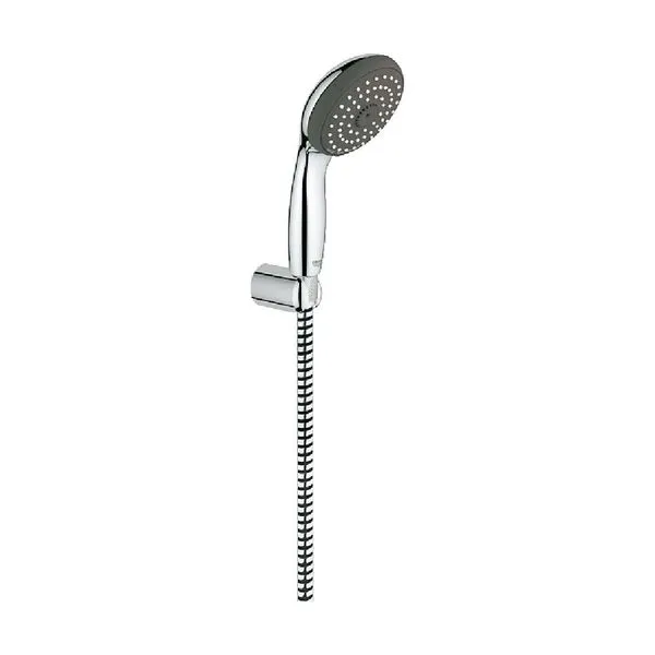 Ducha manual com suporte e flexível 1,750 mm 3 jatos cr linha vitalio start 100 Grohe
