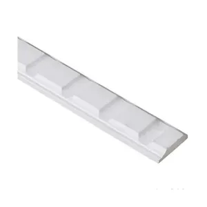 Moldura Rodameio S5 Poliuretano Branco 1,5x200cm Gart