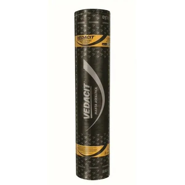 Manta Asfaltica Tipo 3 B 4Mm Poliester 1M X 10M Vedacit