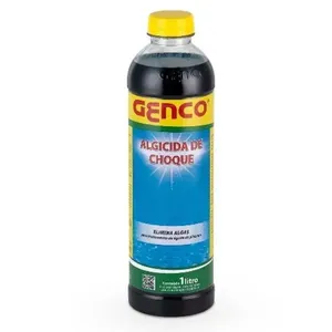 Algicida De Choque 1L Tratamento Para Piscina Genco