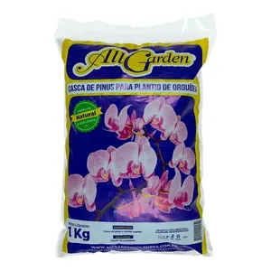 Casca de Pinus para Orquídea All Garden 1 kg