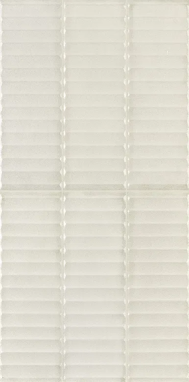Revestimento Verre Ondule Blanc Branco Esmaltado 30X60cm Caixa com 1,6 m² Retificado Portobello