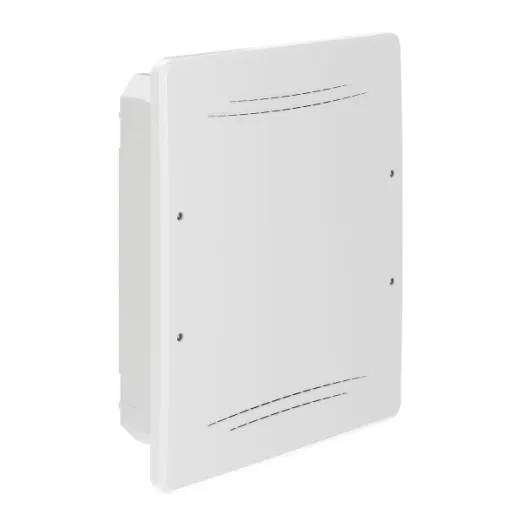 Quadro de embutir para 24 disjuntores Branco QDW02-VDI-24-BE Weg