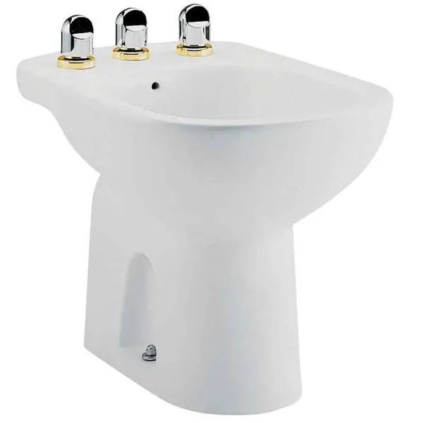 Bidê 3 Furos Vogue Plus Branco Deca