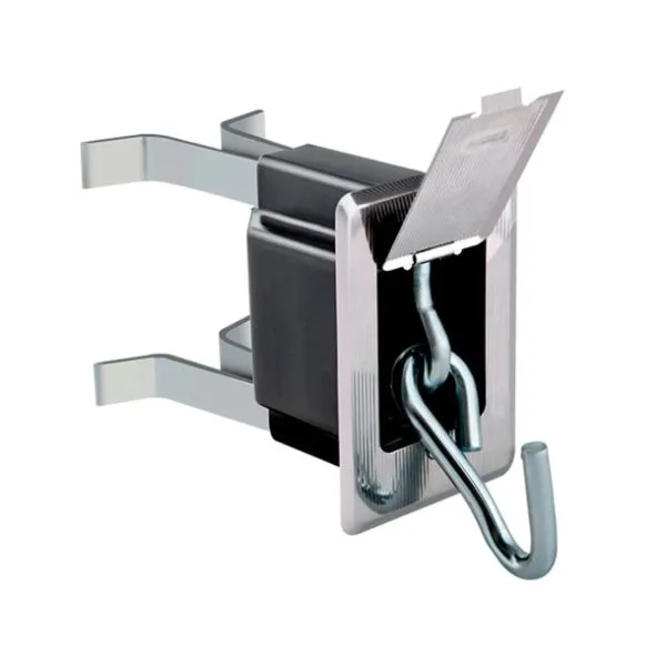 Gancho para Rede de Embutir até 120kg Inox Polido Aliança Gancho para Rede de Embutir até 120Kg Inox Polido