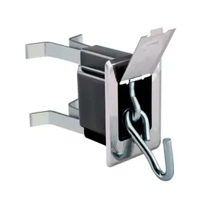 Gancho para Rede de Embutir até 120kg Inox Polido Aliança Gancho para Rede de Embutir até 120Kg Inox Polido