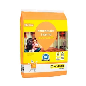 Argamassa ACI Interno Piso e Parede Cinza 20kg Quartzolit