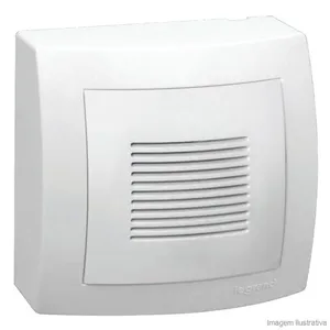 Campainha Cigarra 127V sistema X branco sistema X Pial