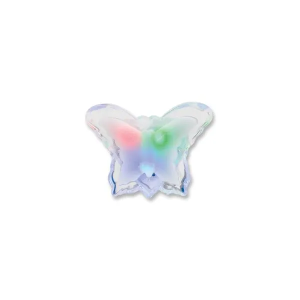 Luz noturna Borboleta 220V 0,3W branca Bronzearte