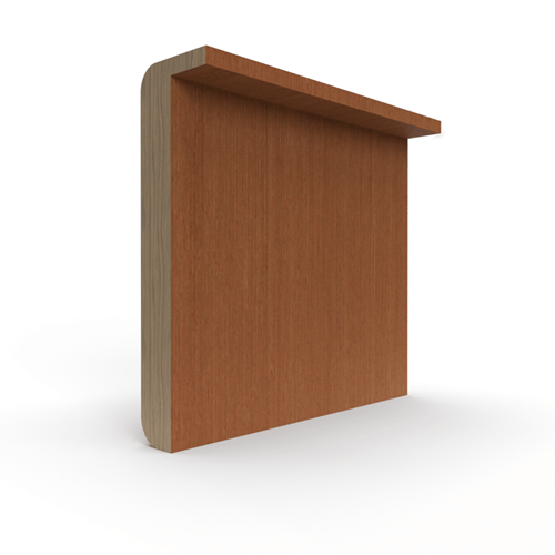 Guarnição MDF Hidro Resistente Currupixa UV Rocha para Porta