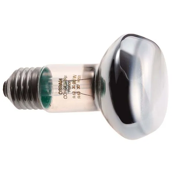 Lâmpada incandescente 220V 60W Concentra R63 amarela Osram