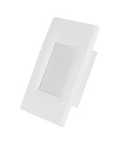 Luminária LED de embutir 12x8cm 2W 6500K Branco Blumenau