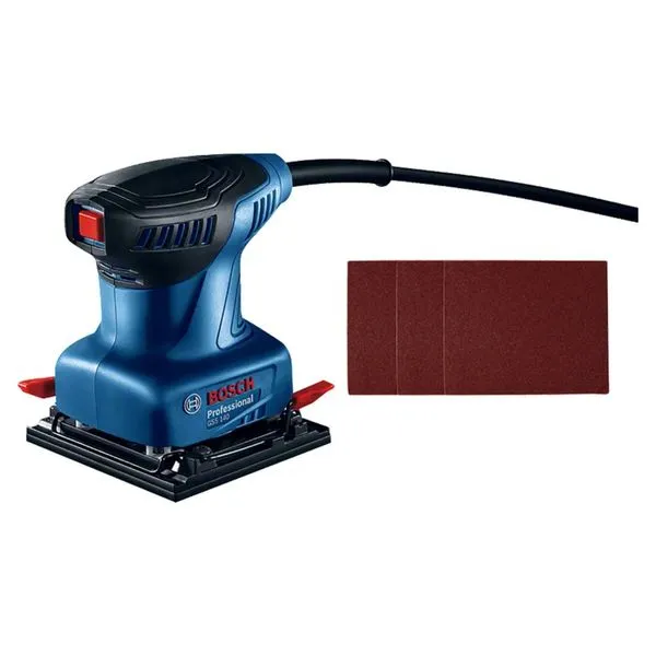 Lixadeira Orbital de Palma Bosch GSS 140 220W 127V com 3 Lixas Lixadeira Orbital Bosch GSS 140 127V