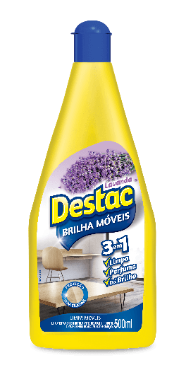 Limpador Brilha Móveis Lavanda 500ml Destac