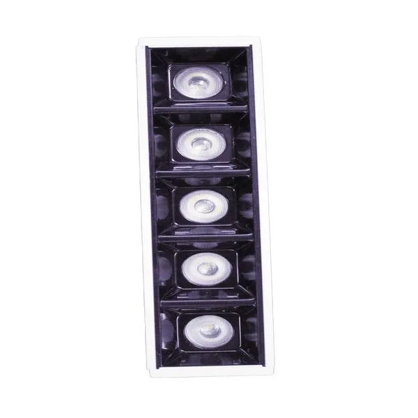 Spot Focco Sobrepor Ângulo 24 Branco E Preto 4000K 10W Gaya