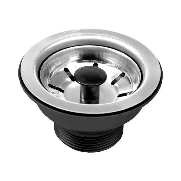 Válvula Americana Para Pia1720 31/2X7/8 Aço Inox Higiban