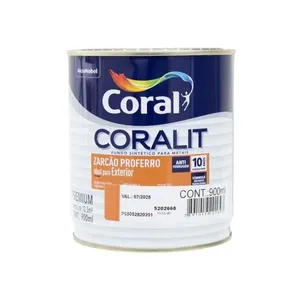 Zarcão Premium Fosco Proferro Coralit Laranja Coral Zarcão Premium Fosco Proferro Coralit Laranja 0,9L Coral