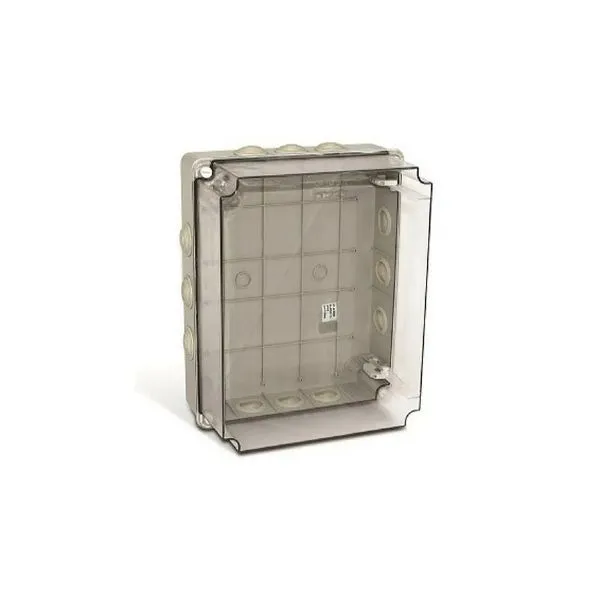Caixa De Passagem Tampa Transparente 234x174x90 Ip55 Steck