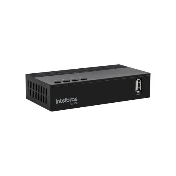 Conversor Digital de TV com Gravador Intelbras CD 730 Bivolt Conversor Digital de TV com Gravador CD 730 Intelbras