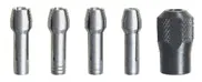 Kit De Mandril e Pinças Para Micro Retíficas Com 5 Peças Modelo 4485 Dremel