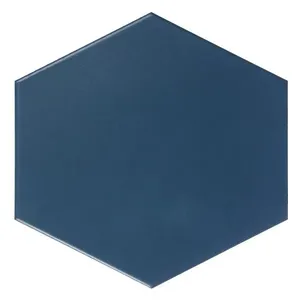 Revestimento Para Piscina Azul Acetinado Hexagonal 22,3 cm Grés Bold Atlas
