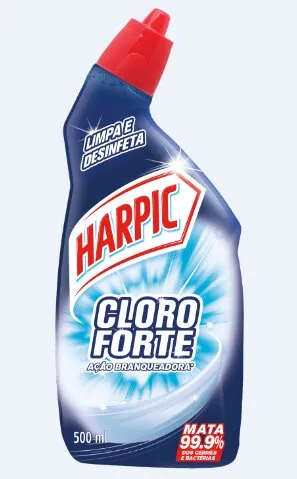 Desinfetante Líquido Cloro Forte 500mL Harpic