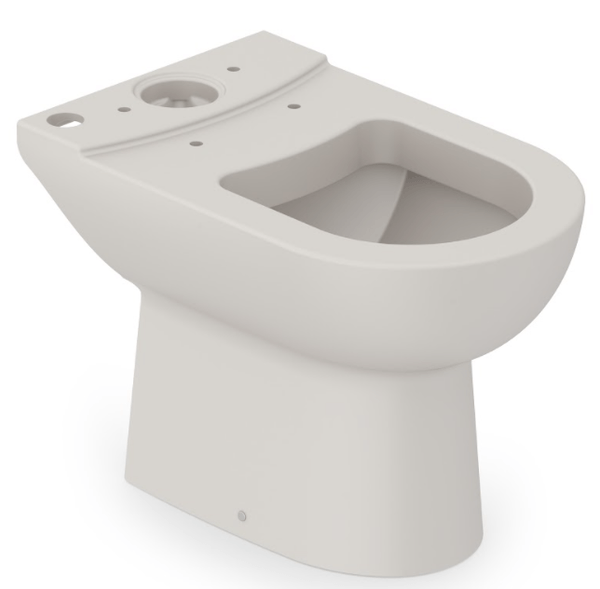 Vaso Sanitário para Caixa Acoplada Smart Bege Celite