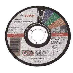 Disco De Corte Multiconstruction 115 X 1mm Centro Reto Bosch