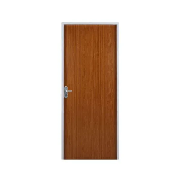 Kit Porta Lisa Colmeia HDF Mogno Açomad MGM Kit Porta Lisa Colméia Mogno Açomad Direito 215x85cm