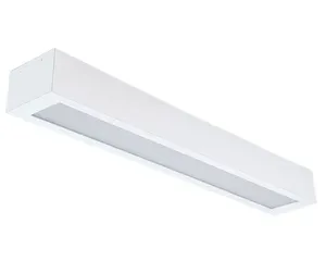 Luminária Sobre Led 18w 65x10 Retangular 6500k Bivolt Branco Londres Tualux