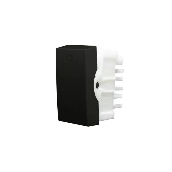 Pulsador Campainha 10A 250V Ip Class Preto Ebano Fosco Alumbra
