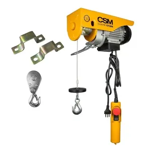 Guincho Elétrico 100-200kg 550W 12m Cabo de Aço TEC GT CSM Guincho Elétrico 100-200kg 550W 12m Cabo de Aço TEC GT100/200 127V CSM