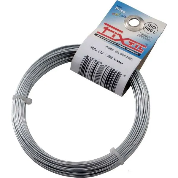 Arame Galvanizado Bitola 18 1.25 mm Fixtil
