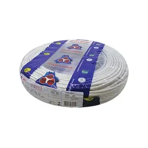 Cabo Flexível 4mm² 750V 100m Branco Perfil