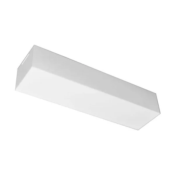 Arandela Valência Tualux para 2 lâmpadas E27 20W 44x11cm branca