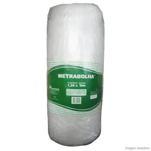 Bobina de Plástico Bolha Metrabolha 10m Metrapack