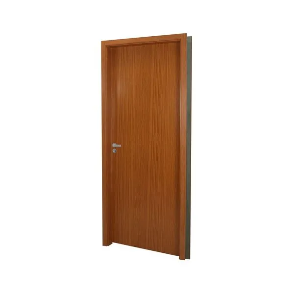 Kit Porta MDF Batente 10Cm Regulavel 215X74 Esquerda Mogno Mgm