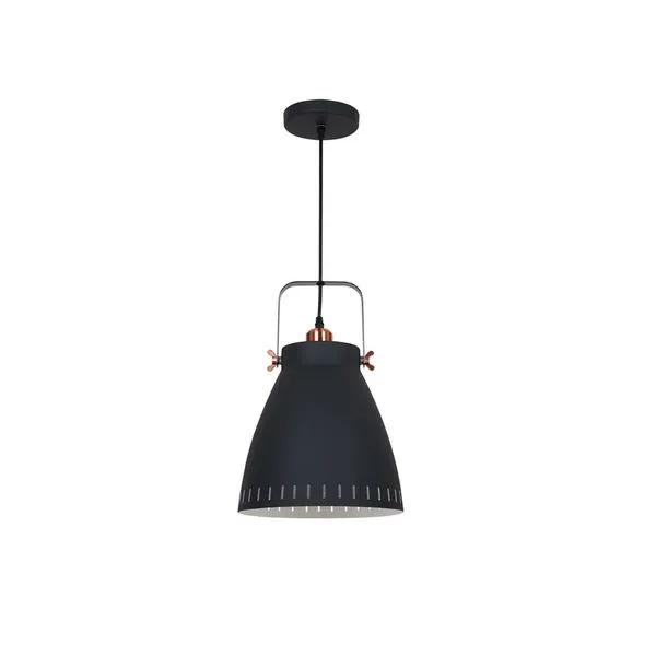 Pendente de metal cabo ajustável de 150cm preto Quality